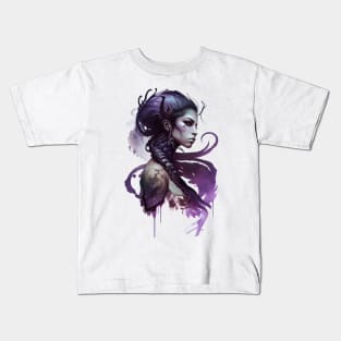 Mystical Scorpio Woman Kids T-Shirt